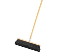 Щетка уличная в сборе Guppy 500 мм, бук, крепление металл, черенок без резьбы 8005250