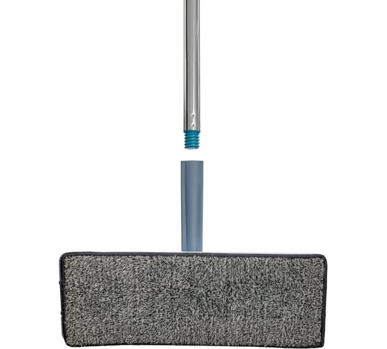 Швабра с вертикальным отжимом BRADEX 21.5x18x37.5 см, пластик, голубая TD 0756