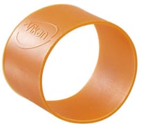 Силиконовое цветокодированное кольцо Vikan 5 шт, D40 мм, оранжевый цвет 98027