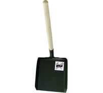 Хозяйственный совок ДЕД МАКАР Практик ДМ69 с деревянной ручкой 00-00014716