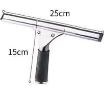 Сгон для окон ДТТ 25 см, алюминий, ручка резина Н1301