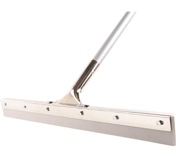 Сгон для пола ACG 55см, стальной, без рукоятки, резина жесткая серая 1029620 1