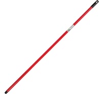 Черенок для инвентаря 120см еврорезьба металлопласт 0,3мм красный BOOMHOUSE STANDART 702231
