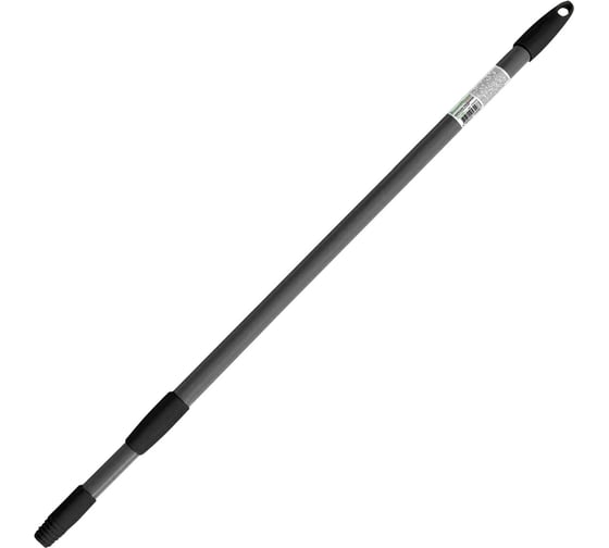Черенок телескопический для инвентаря BoomHouse STANDART 70-120см, еврорезьба, металлопластик, серый 702234