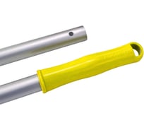 Рукоятка алюминиевая РОСМОП с наконечником желтого цвета AL-140RY