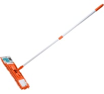 Швабра для пола с насадкой из шенилла PERFECTO LINEA оранжевая (43-401114) ЦЗ-0095046000