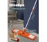Швабра для пола с насадкой из шенилла PERFECTO LINEA оранжевая (43-401114) ЦЗ-0095046000 1