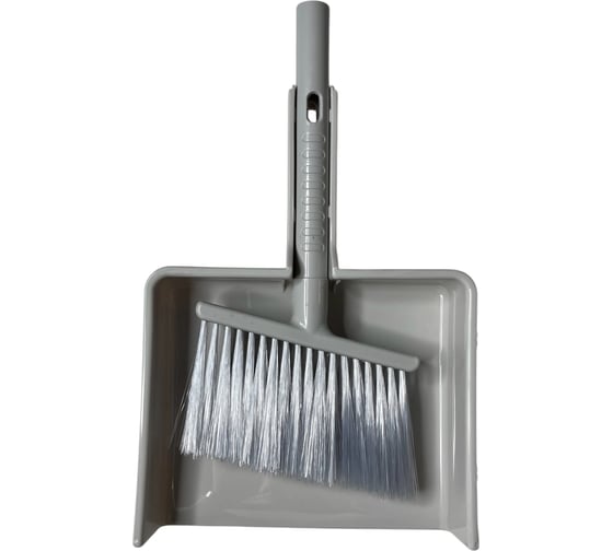 Щетка и совок EUROHOUSE 32x19см, квадратный 16996