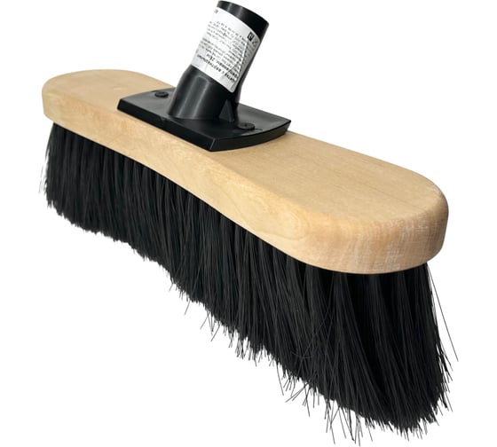 Щетка с вертикальным креплением EUROHOUSE 28см, береза, покрытая маслом/пластик/искусственный ворс 16638