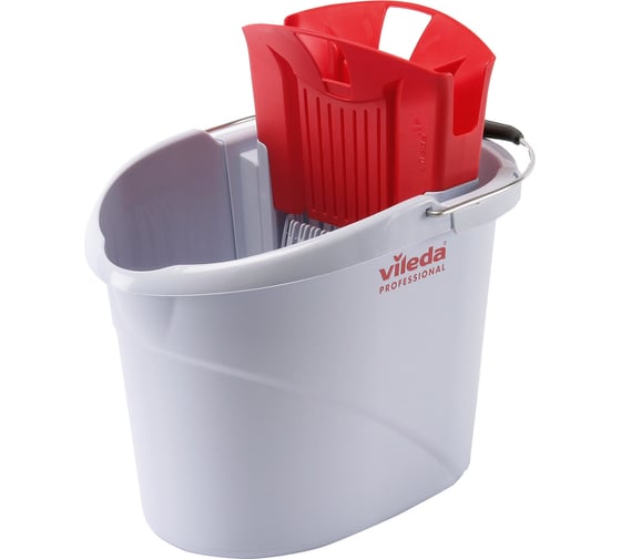 Ведро с отжимом VILEDA УльтраСпид Мини 10л, красный, 129686 703647