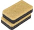 Набор губок для посуды из целлюлозы и кокосового волокна Smart Solutions Eco Sponge, черные, 6 шт. SS0000283 1