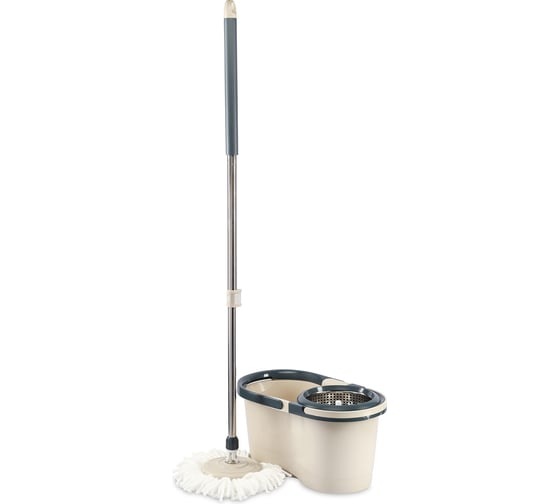 Швабра с ведром и центрифугой Smart Solutions Cleanup, 7 л. SS0000264
