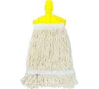 Швабра для пола Hunter с насадкой МОП, веревочная, белая, прошитая, 350 г, хлопок ПЛ-RWMS375д