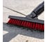 Щетка V-образная для стыков и швов SYR Grout Brush 23см, крепление Interchange, красная 930067 4