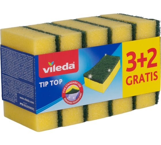 Губка Vileda TIP-TOP 5 шт. 173845