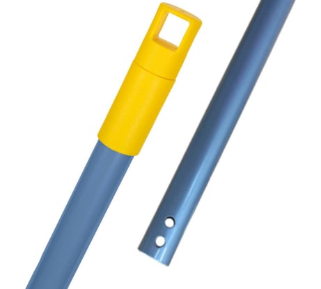 Металлическая рукоятка NV 143MY с антикоррозийным покрытием, 140 см, желтый NV-143MY