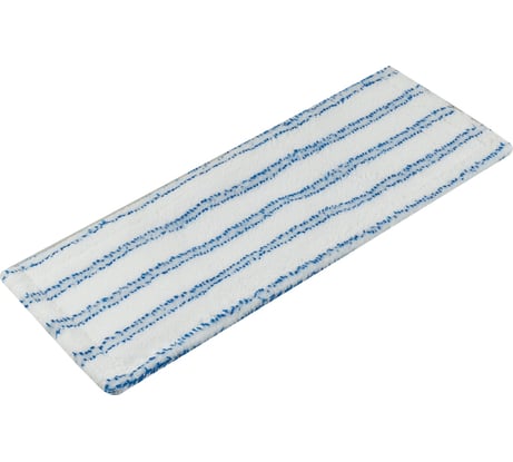 Плоский моп NV микрофибра, 50 см, мягкий абразив, крепление карман и ухо MFSO-M-50/C