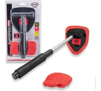 Телескопический стеклоочиститель Heyner с подушечкой из микрофибры 407630
