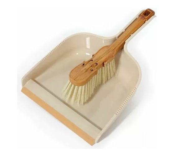 Сметка с совком MR Brush СКРИПКА пластик, цвет в ассортименте 3172