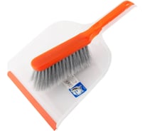 Сметка с совком MR Brush SPRING пластик, в ассортименте 3186