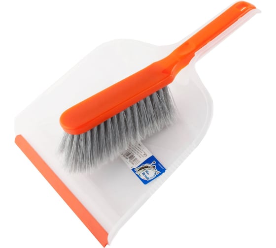 Сметка с совком MR Brush SPRING пластик, в ассортименте 3186