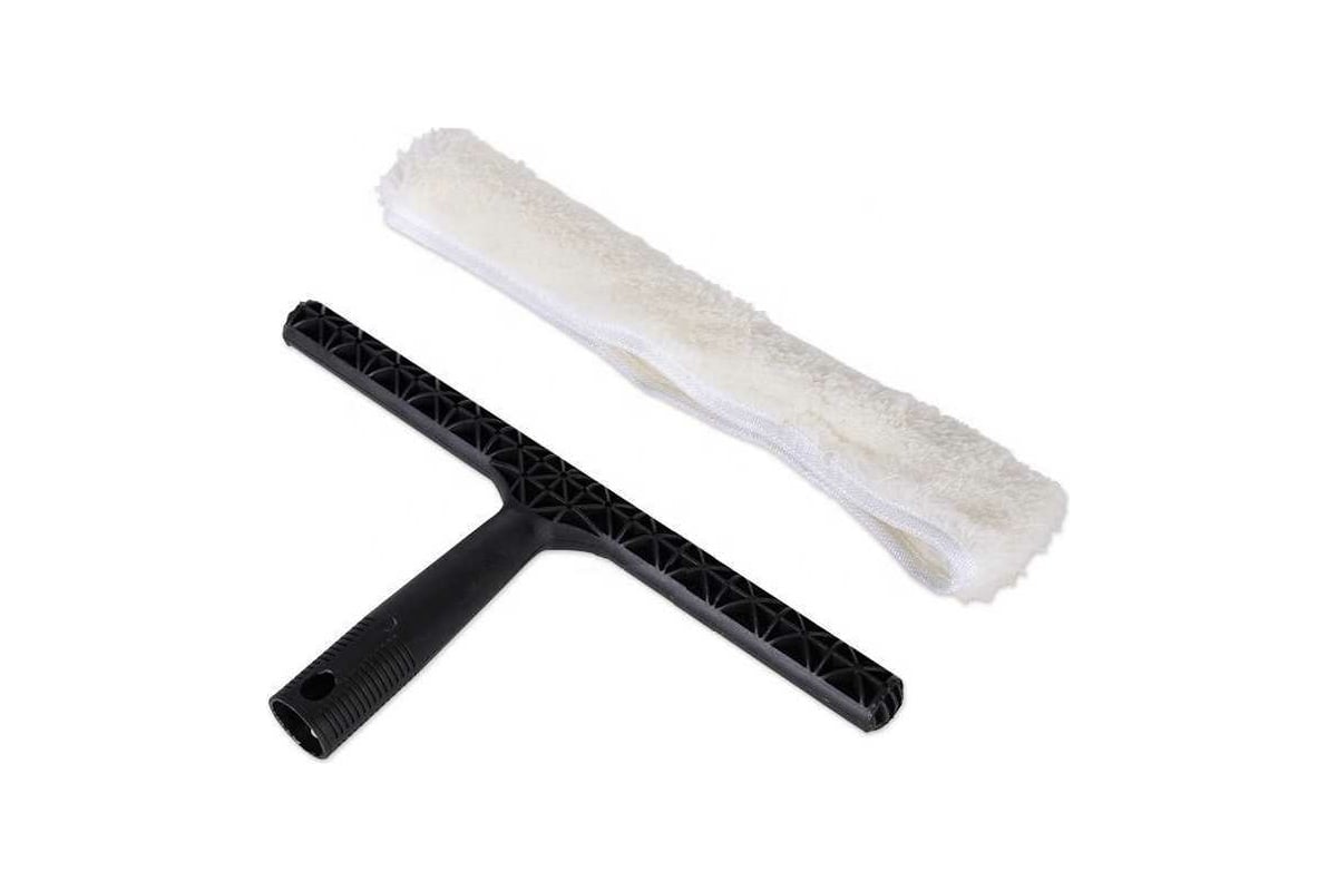 Набор для мойки окон Baiyun держатель с шубкой, 45см, пластиковый ...