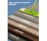 Швабра для пола PERFECTO LINEA Solid с насадкой из микрофибры зеленая 43-492023 ЦГ-0049426475 4