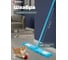 Швабра для пола PERFECTO LINEA Solid с насадкой из шенилла голубая 43-492032 ЦВ-0340089624 2