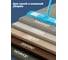Швабра для пола PERFECTO LINEA Solid с насадкой из шенилла голубая 43-492032 ЦВ-0340089624 4