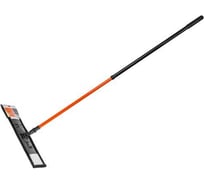 Швабра для пола PERFECTO LINEA Самба с насадкой из микрофибры, черная 43-391010