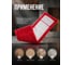 Сменная насадка для швабры из микрофибры бордовая PERFECTO LINEA 44-432011 ЦБ-0392486976 5
