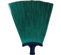 Метла ООО Агростройлидер синтетическая плоская Гном 275x290мм б/ч средняя САД-14.02