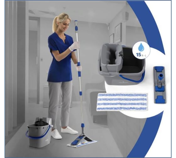 Комплект для уборки пола filmop EASY WASH (синий) 0000SE2815UA