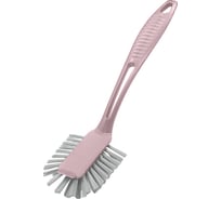 Щетка для мытья посуды (Розовый) Econova F161-1