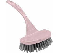 Щетка для мытья посуды широкая (Розовый) Econova F165-1