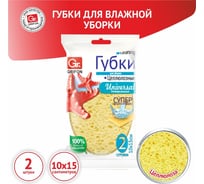 Целлюлозная губка GRIFON овальная, 2 шт в уп 900-006