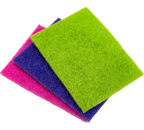 Губка для посуды Золушка Эффект абразивная, 3 шт. 583