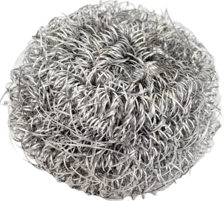 Мочалка для посуды Золушка металлическая, оцинкованная, спиральная, 1 шт. 10088