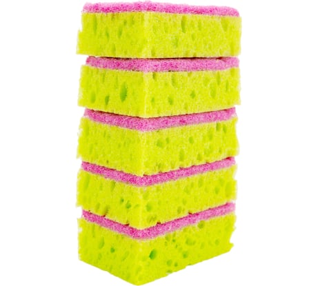 Губка для посуды Fun Clean 5 шт. 6792