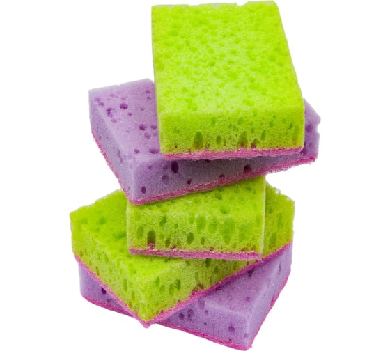 Губка для посуды Fun Clean XL 5 шт. 6794