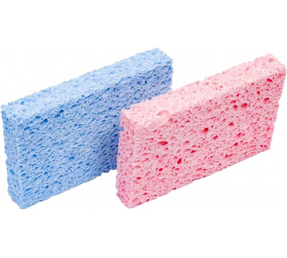 Губка для посуды Fun Clean XL целлюлоза, без фибры, 2 шт. 7774
