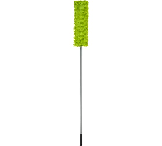 Швабра для пола с насадкой из микрофибры Рыжий кот Mop Clean, лапша 310475