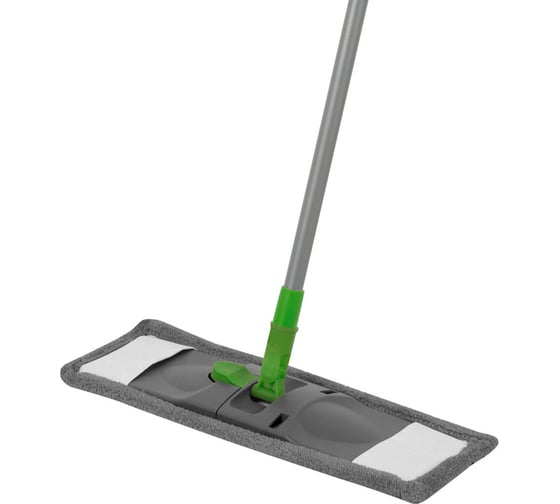 Швабра для пола с насадкой из микрофибры Рыжий кот Mop Click 310476