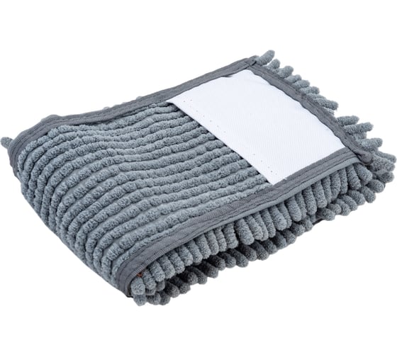 Насадка из микрофибры Рыжий кот серый, для Mop Click, лапша 310479