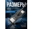 Сменная насадка для швабры из микрофибры серая PERFECTO LINEA 44-432019 ЦВ-0033828192 4