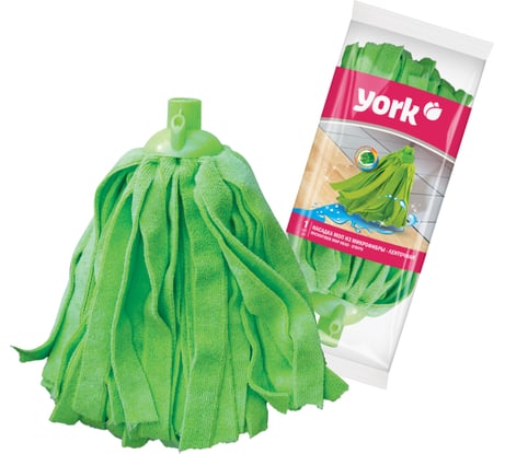 Насадка для уборки YORK из микрофибры, ленточная 077020