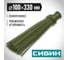 Метла СИБИН 420 х 110 мм, полипропилен, коническое резьбовое соединение, круглая, пластиковая 39221_z02 2