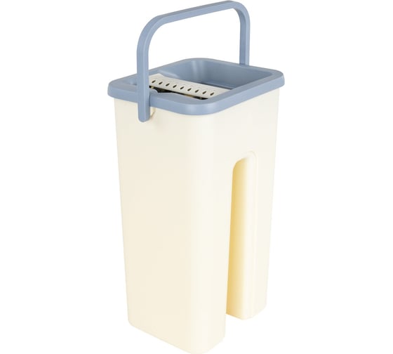Швабра с отжимом и двухкамерным ведром LAIMA Smart Mop 8 л/6 л 607978