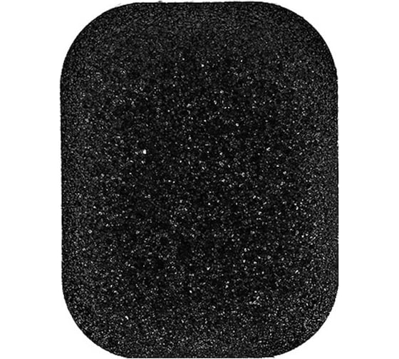 Губка Perfect House Kitchen sponge овал, черная 32198