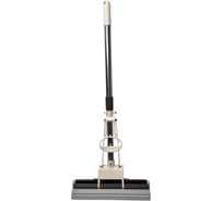 Отжимная швабра EUROHOUSE 27х108 см, с телескопической ручкой 12360